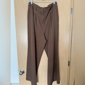 Princess Polly Brown Wide-Leg Trousers